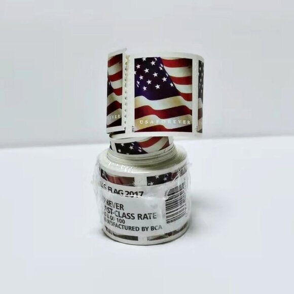 1000 forever stamps of 2017 Mail U.S.A. Flag Postage - Picture 2 of 2